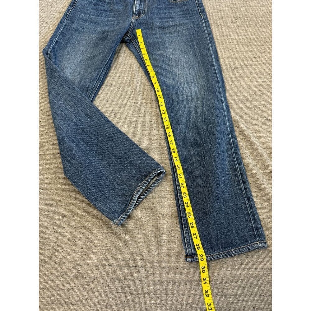 Mc Authentic Genuine Men's Straight leg Dark Blue Denim Jeans Size 33 - Picture 7 of 14